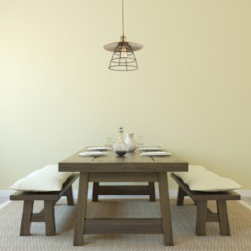 Závesné svietidlo, kov bronzový, kov čierny, Ø300 V:1500, bez žiarovky 1xE27, max. 60W 230V. obrazok-2